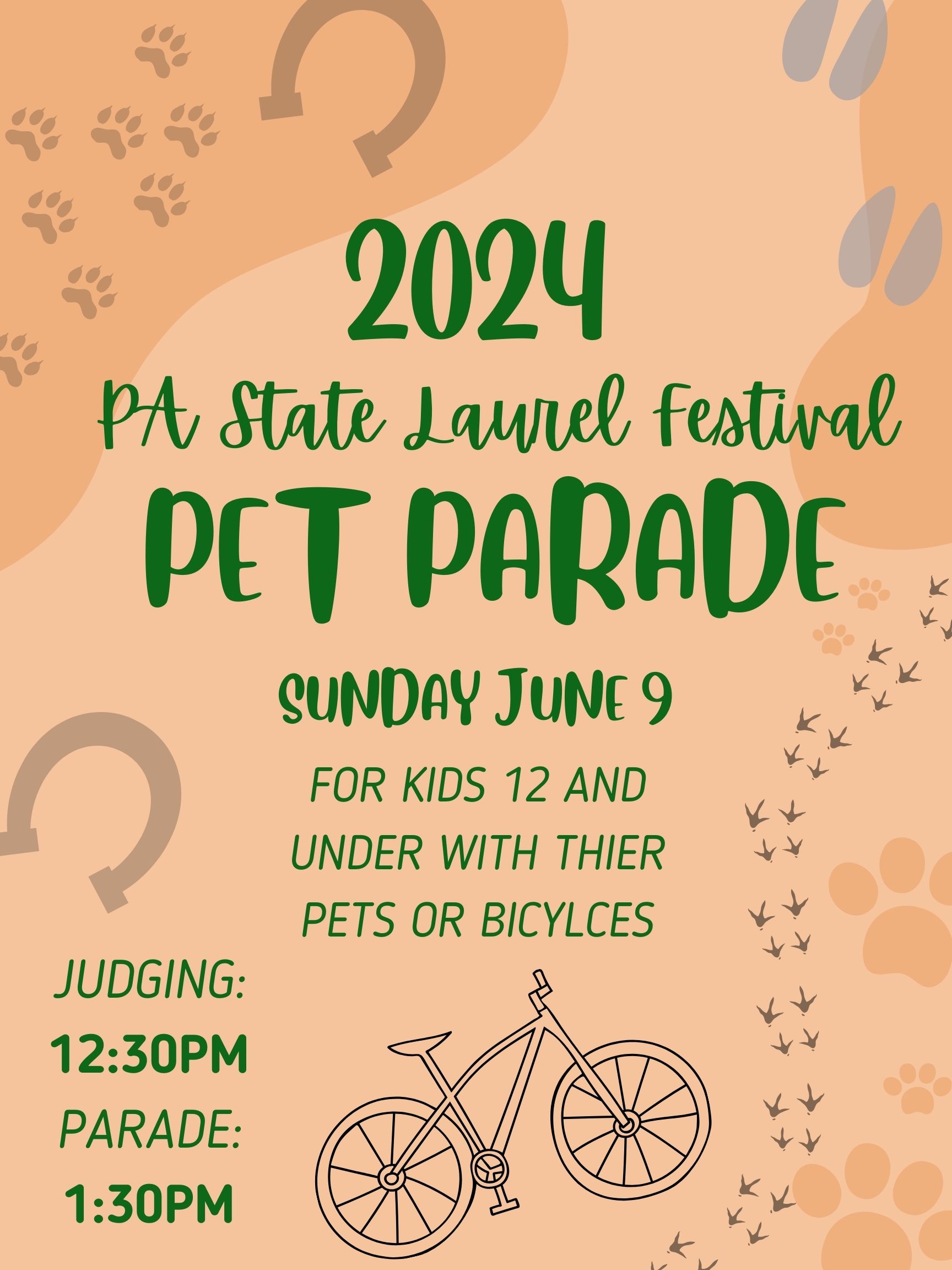 2024 PA State Laurel Festival Pet Parade