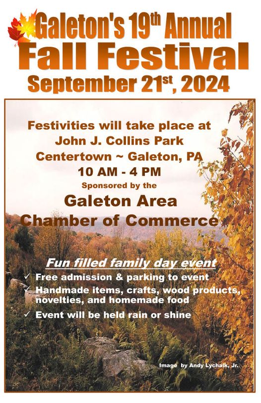 19th Annual Galeton Fall Festival